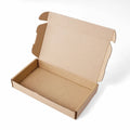 10PCS Small Shipping Boxes Brown Corrugated Cardboard Mailer Box for Packing Mailing Business Kraft Paper Packaging Box