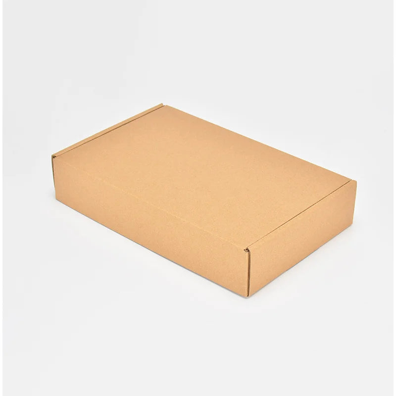 10 corrugated cardboard envelope boxes, cardboard shipping boxes, shipping boxes, kraft paper packaging boxes, customizablelogos