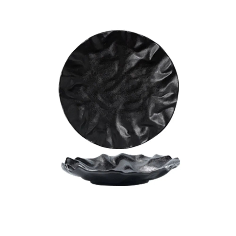 Tableware Ceramic Western Cuisine Plate Reusable Multi-Function Storage Dish Creative Dessert Tray Dinner