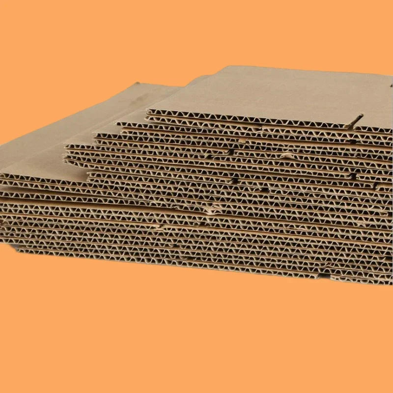 10pcs 3-layer Corrugated Paper Storage Boxes Packing Express Heavy Duty Shipping Board Packaging Big Cartons Cardboard