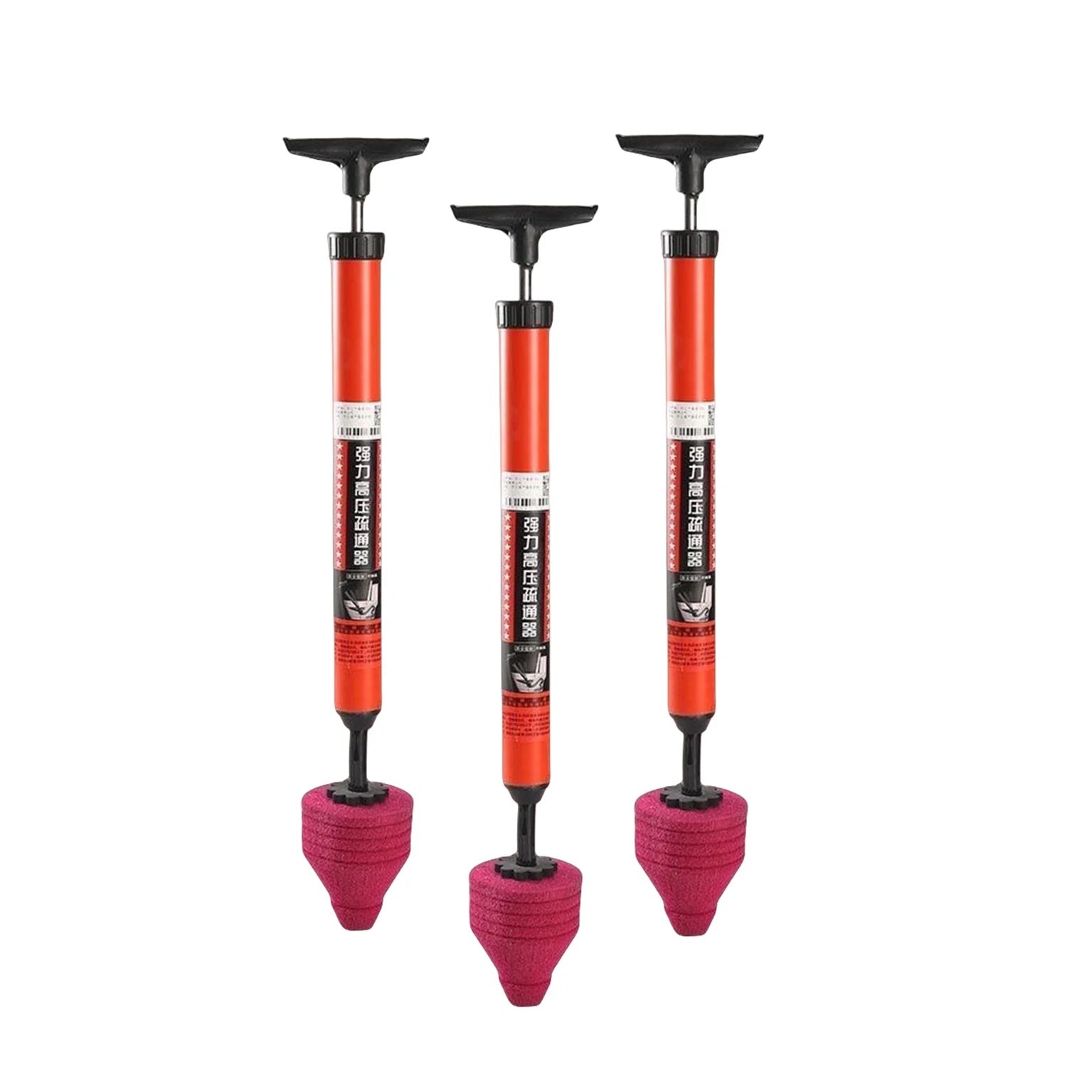 High Pressure Toilet Unblock One Shot Toilet Pipe Plunger Silicone Quickly Unblock Household Toilet Sewer Dredging Plunger