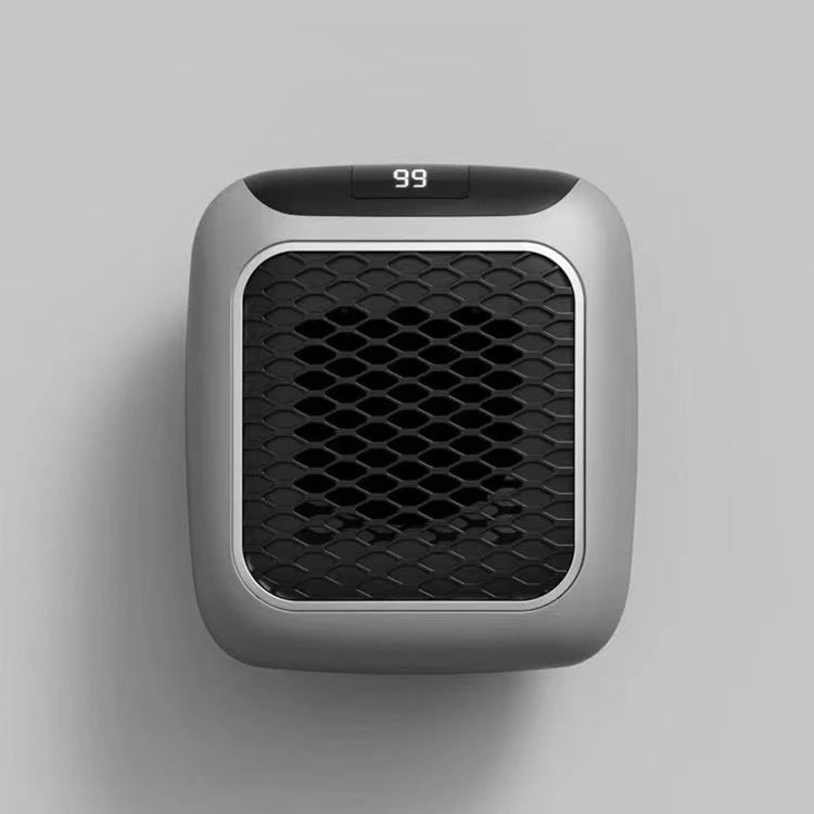800W Mini Electric Heater Wall Mounted Hot Air Blower With Remote Control Houshold Heating Fan For Bedroom Bathroom