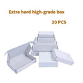 Corrugated Cartons, White/Brown Multi-sheet Cardboard Transport Boxes, Handicraft Packaging And andling