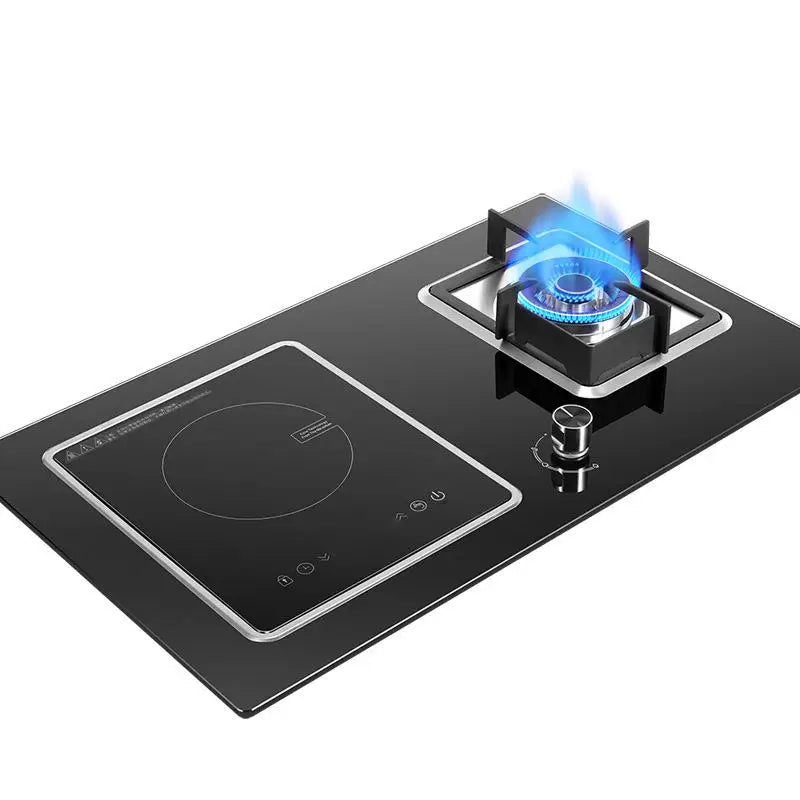Household Gas-electric Dual Purpose Cooktop Embedded Kitchen And Bathroom Stove, Induction Cooker Gas Stove