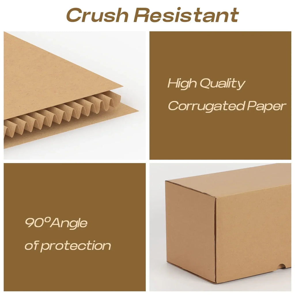100PCS Paper Boxes Cardboard Kraft Packaging Boxes With Lids For Small Business Soap Packaging Cardboard Box