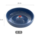 Household Tableware Abstract Plate  Ceramic Fruit Salad Bowls Utensils for Kitchen Dessert Three-dimensional House Plates