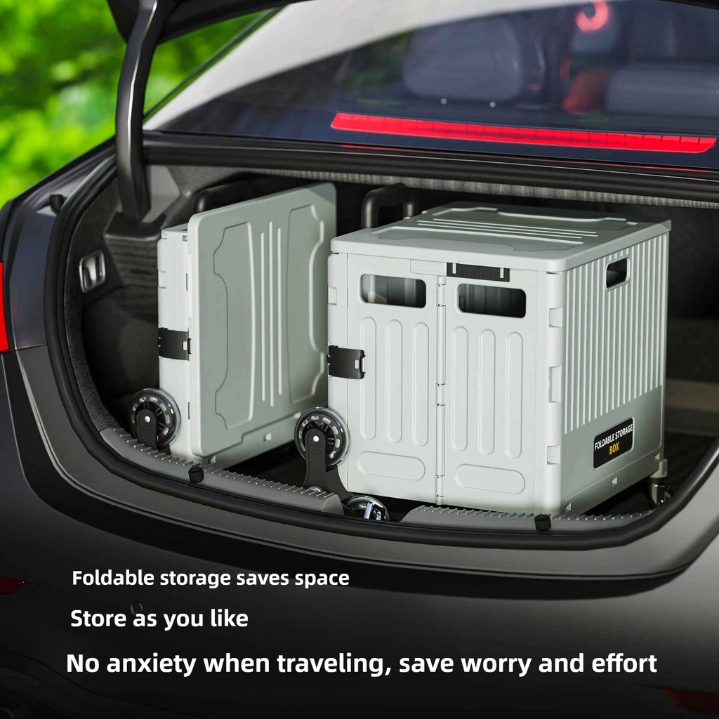 Household Goods Household Multi-functional  Portable Folding Shopping Trolley, Trailer, Camping, Large-capacity Storage Box