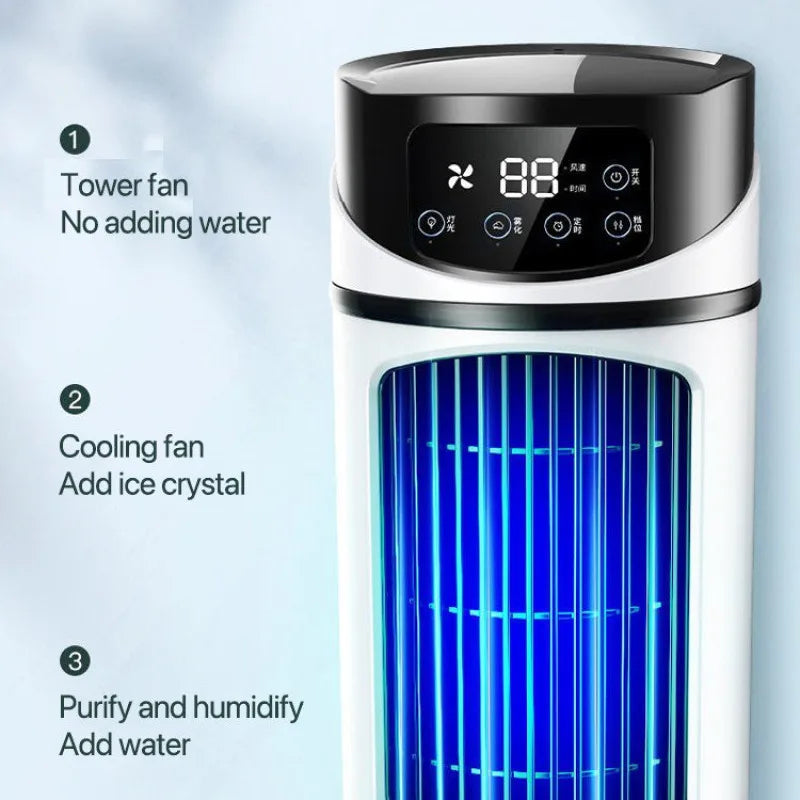 Household Multifunction Cooling Fan Timing Portable Home Desktop Electric Fan