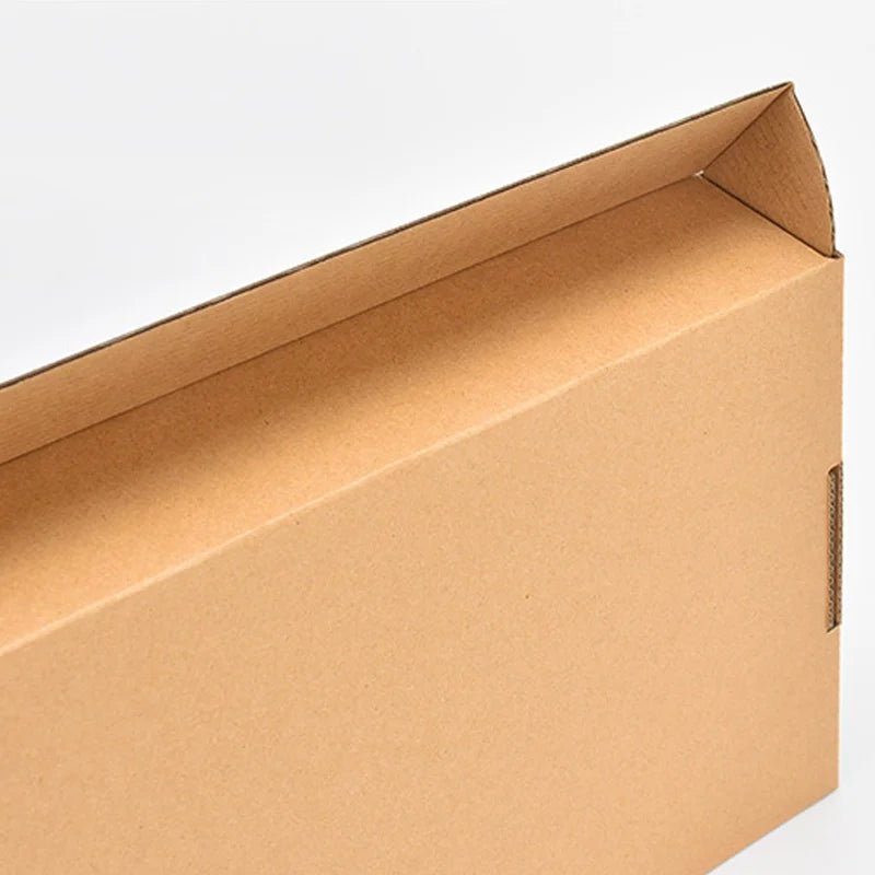 10 corrugated cardboard envelope boxes, cardboard shipping boxes, shipping boxes, kraft paper packaging boxes, customizablelogos