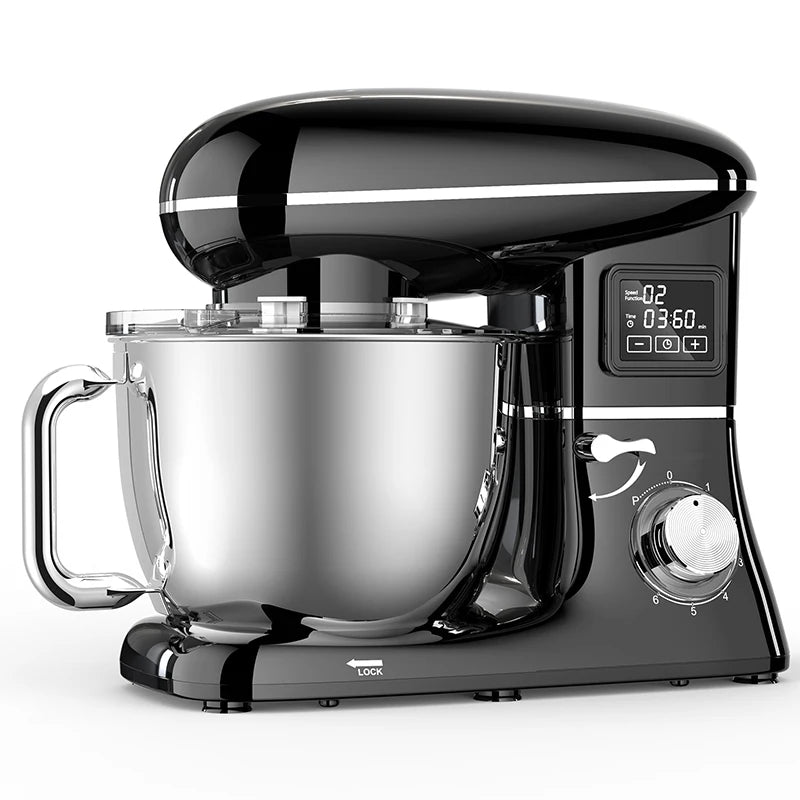 Kitchen Appliances US/EU Plug 110V 230V Bakery Amasadoras Food Processors 6.2L 8830 Motor Stand Batter Batedeira Food Mixer Cake