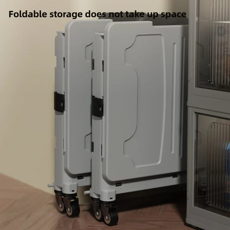Household Goods Household Multi-functional  Portable Folding Shopping Trolley, Trailer, Camping, Large-capacity Storage Box