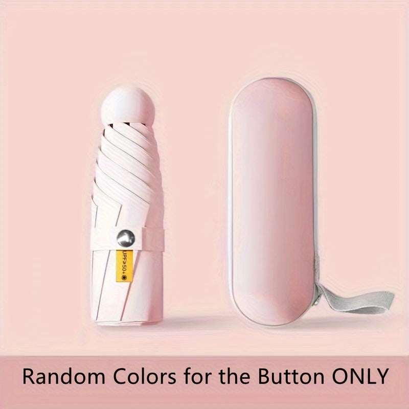 six-rib capsule umbrella, pocket umbrella