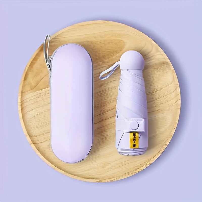 six-rib capsule umbrella, pocket umbrella