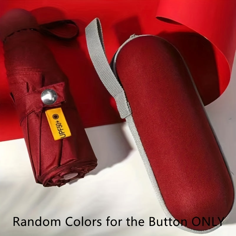 six-rib capsule umbrella, pocket umbrella